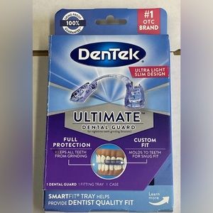 DenTek Ultimate Dental Guard Ultra Light Slim Design Custom Fit New